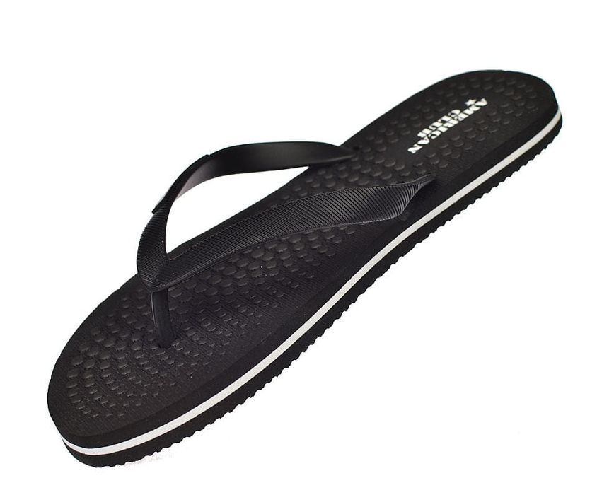 Japonki męskie klapki basenowe N110/23bk  pianka roz. 42