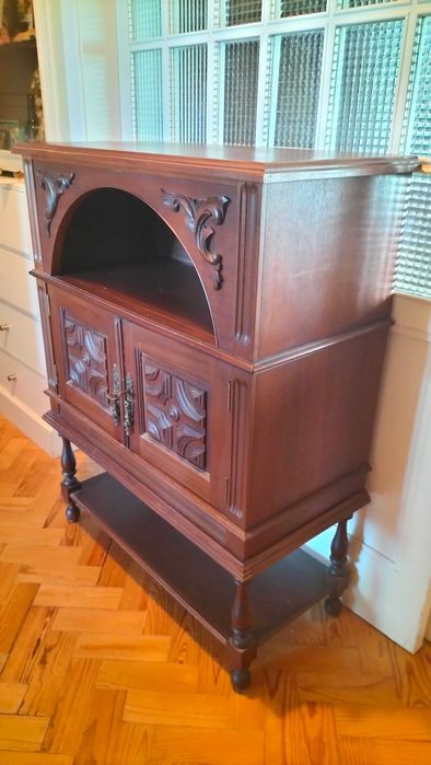 Consola bar aparador de madeira