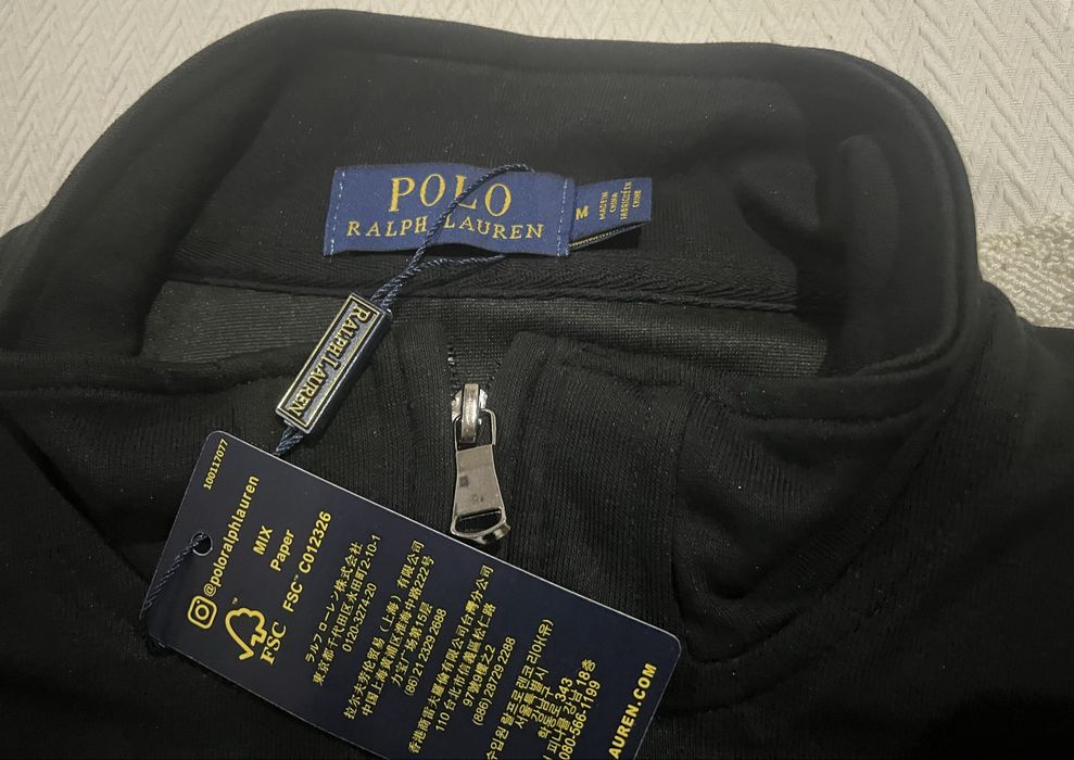 Sweatshirt preta Polo Ralph Lauren