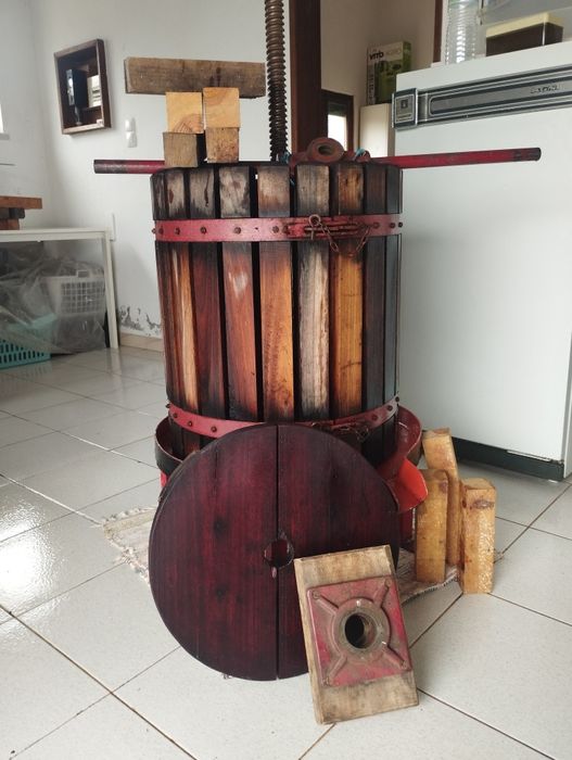 Prensa Manual de cunha com acessórios completa