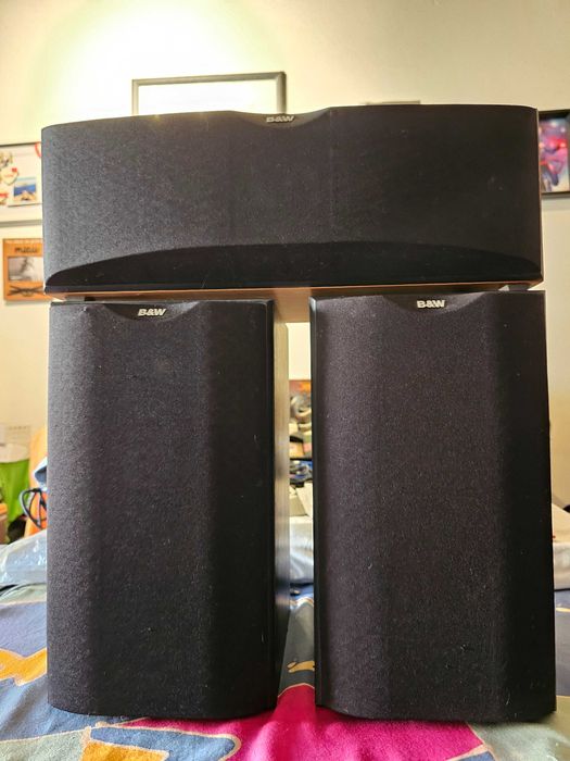 Colunas B&W 601-S2 + CC6-S2