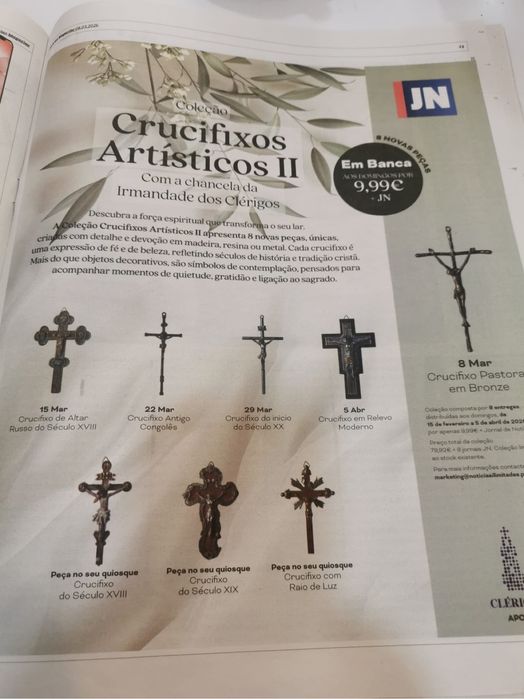 Coleção crucifixos