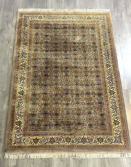 Tapete Persa TABRIZ - feito à mão - Lã sobre Algodão - 202cm x 142cm