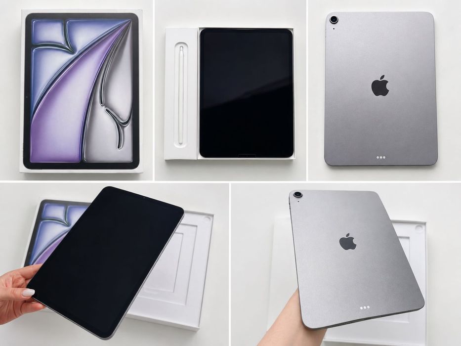 iPad Air 11  (M3) 2025 року, 128GB, Wi-Fi, Space Gray