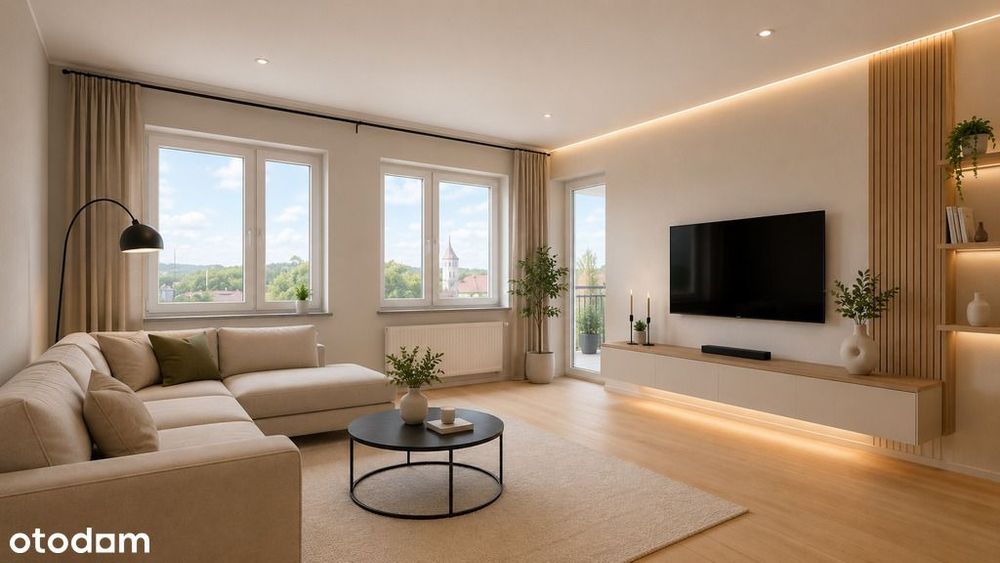 Słoneczne 2 pokoje, jasna kuchnia, balkon