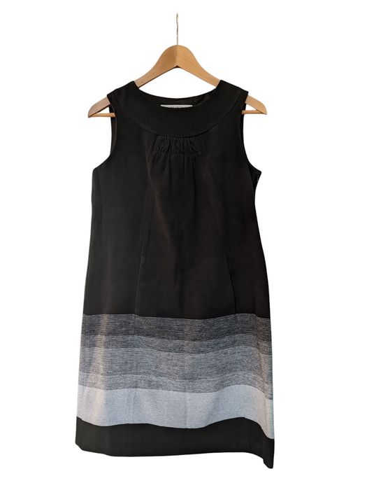 Vestido (inverno) degradê preto e cinzento - Zara