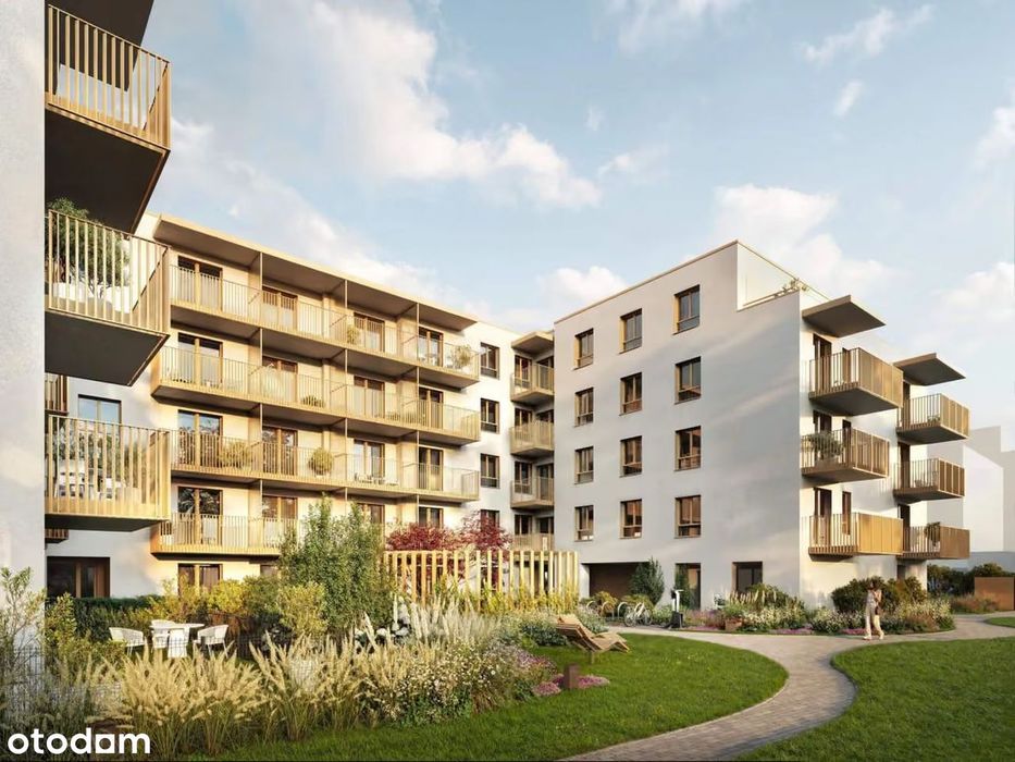 3-pokojowe mieszkanie 49m2 + loggia