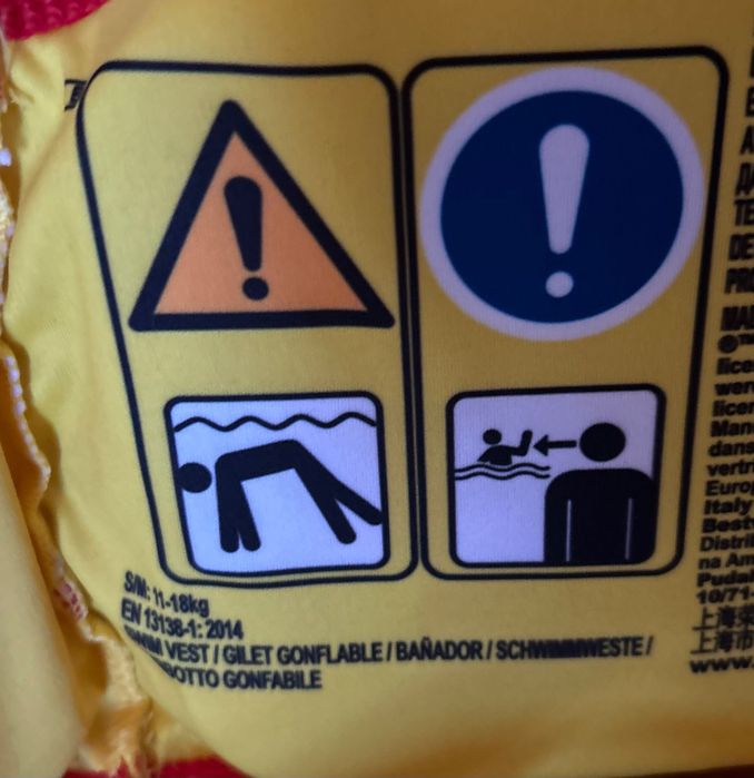 Colete Salva Vidas Fisher Price Infantil Proteção Fator 50