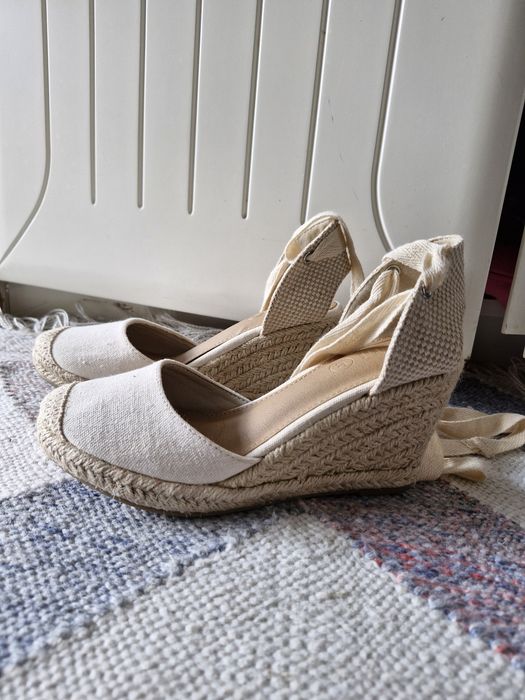 Espadryle na koturnie 37 Rubi sandały wiązane
