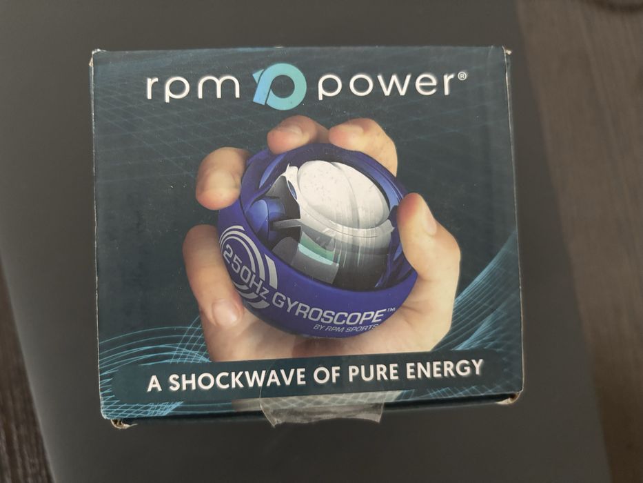 Тренажер для кисті Powerball 250Hz з лічильником RPM Power