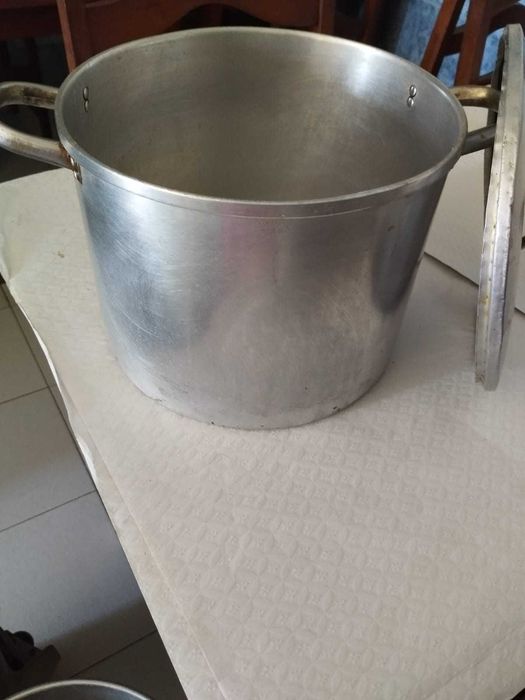 Panelas cozinha restaurante, conjunto de 2