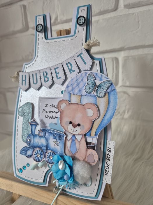 Kartka na Roczek, pierwsze urodziny