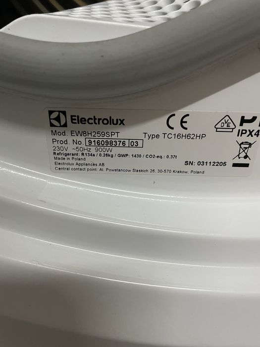 Сушильна машина Electrolux Perfectcare 800