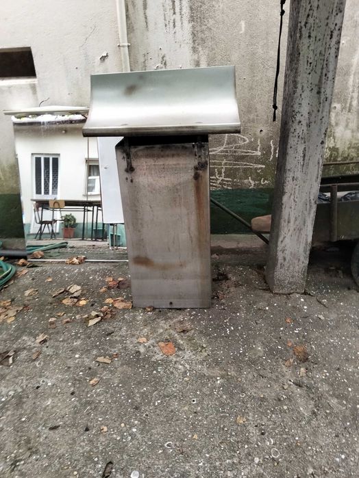 Chaminé em inox forte