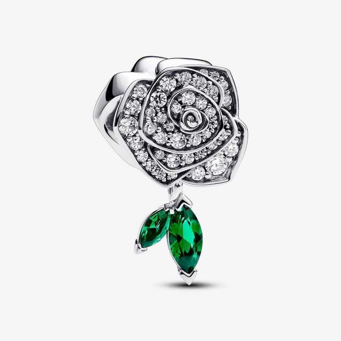 Pandora Charms Lśniąca róża w rozkwicie