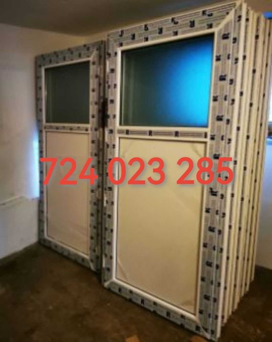 Drzwi wejściowe PCV 98x198 NOWE