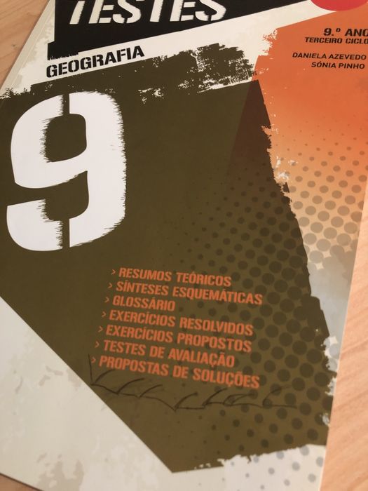 Livro Preparar os Testes Geografia 9 ano