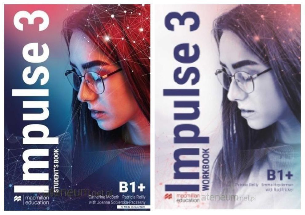 /NOWE/ Impulse 3 B1+ MACMILLAN Podręcznik + Ćwiczenia