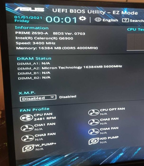 Материнська плата Asus Prime Z690