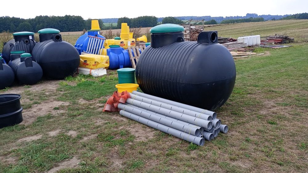 Oczyszczalnia ścieków dla 4-6 osób 3m3, eko szambo 3m3