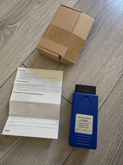 Kostka android auto Mercedes