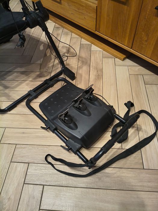 Fotel wyścigowy + kierownica Logtech PS3/4/5 i PC, stan idealny