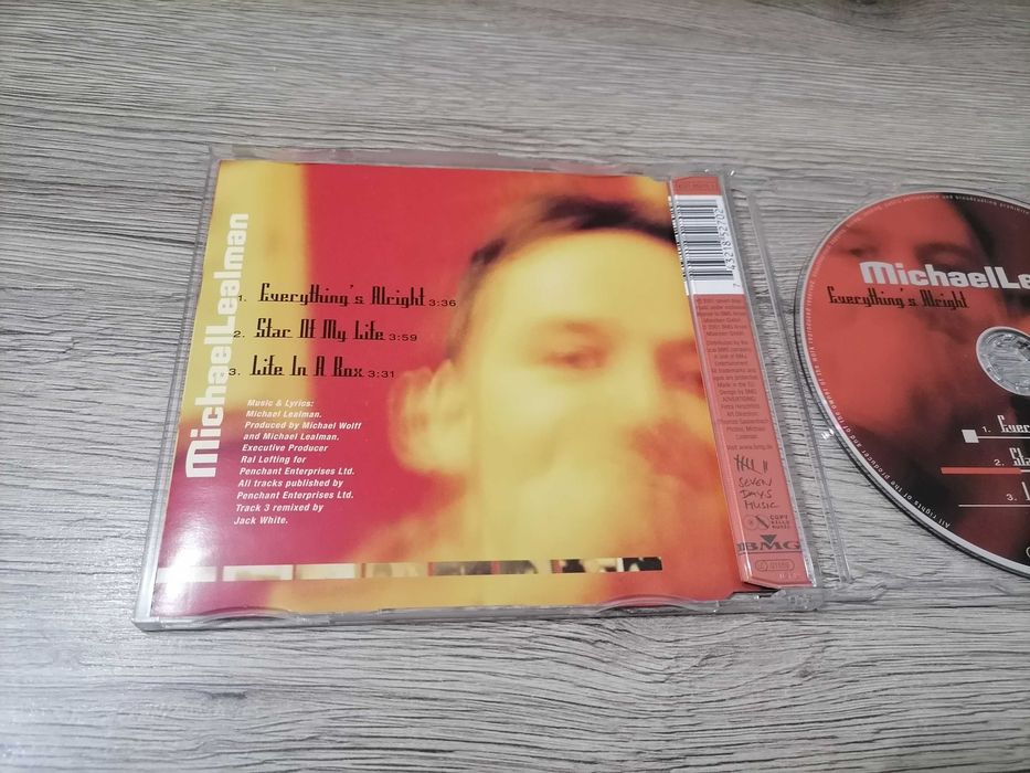 Michael Lealman – Everything's Alright CD (579)