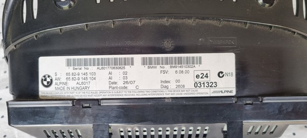 Bmw E61 LCD infotainment