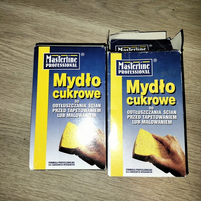 Mydło cukrowe do odtłuszczania ścian