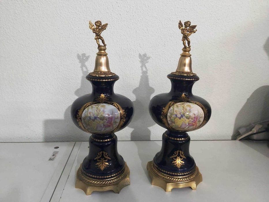 Conjunto de Castiçais Limoges