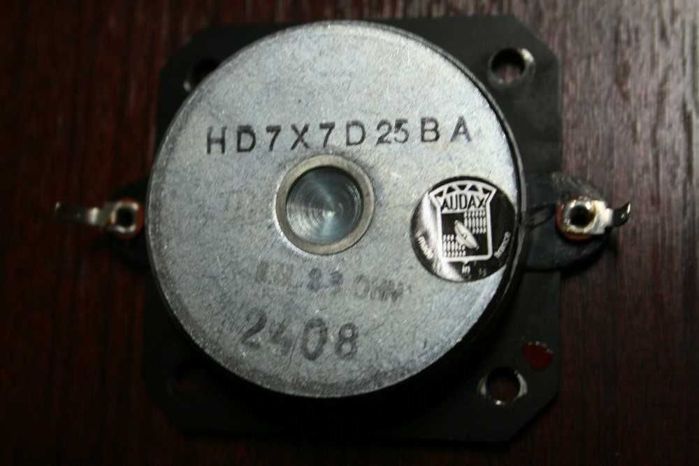 VINTAGE Głośnik wysokotonowy Tweeter AUDAX 8Ω 2408 HD7X7D25BA /DIY