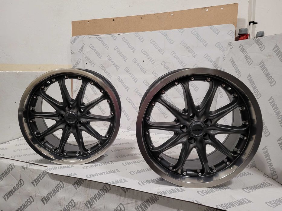 4szt Felgi Aluminiowe firmy AUTEC 8,5Jx17" ET30 5x100 polerowany rant