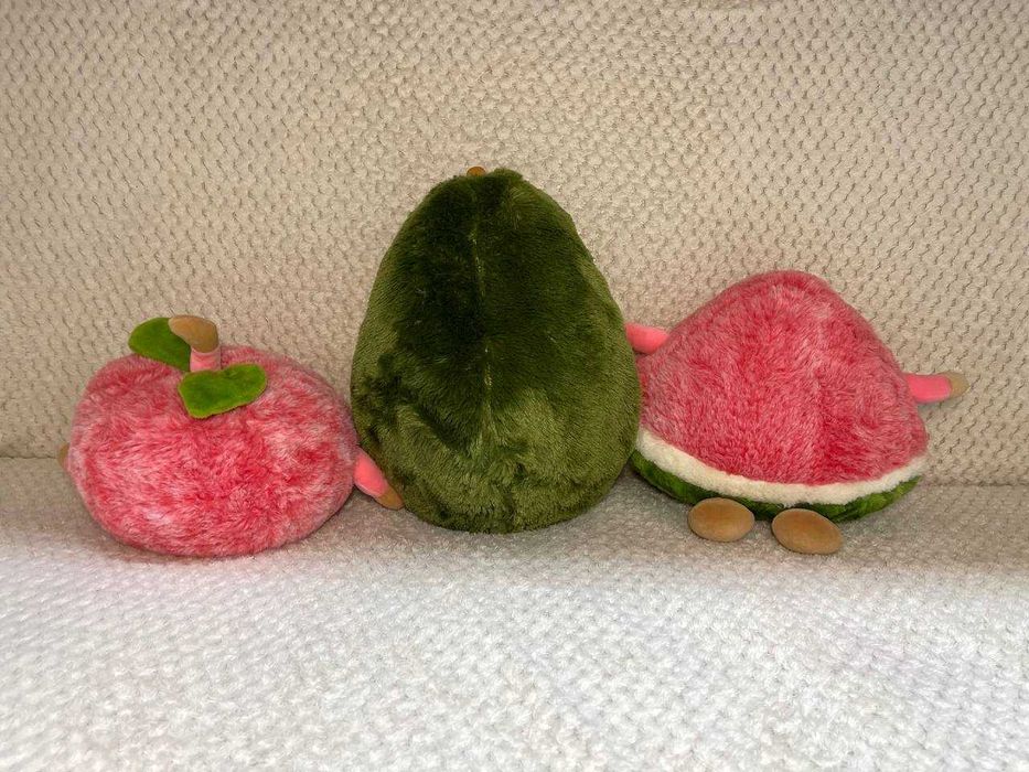 М'які іграшки фрукти
