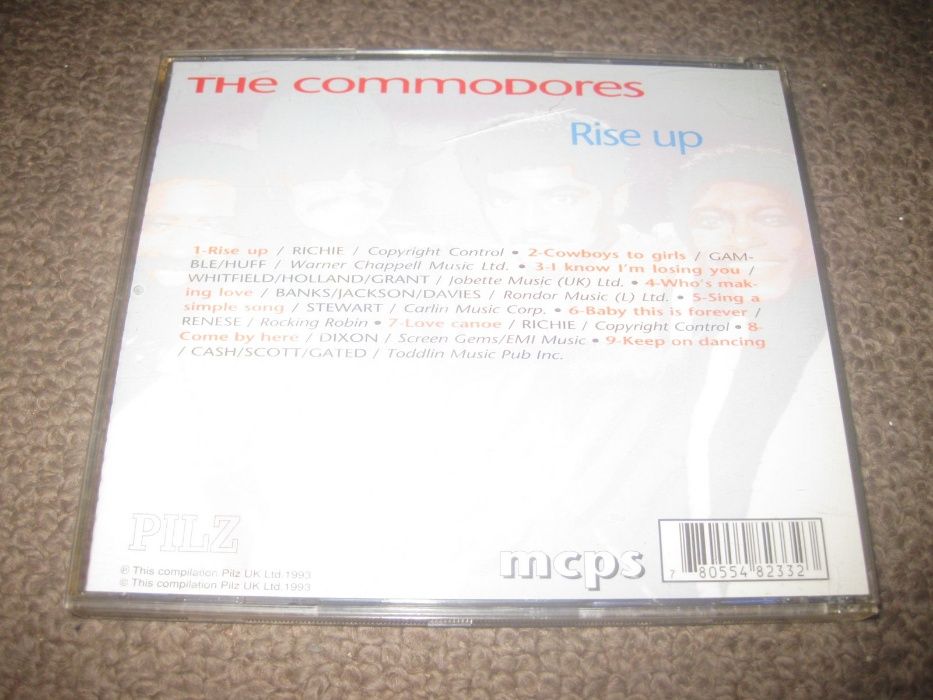 CD dos The Commodores "Rise Up" Portes Grátis