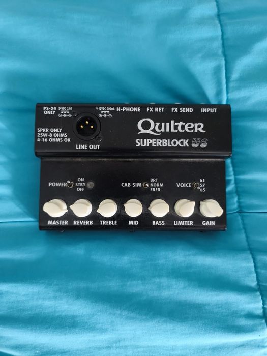 Quilter Superblock US; EQD Dispatch Master; Harley Bento Cab
