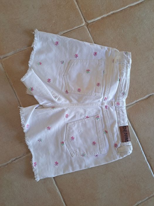 Calções bordados 13-14 anos