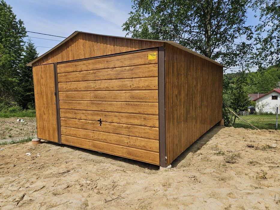 4x5 KUJ Garaze Blaszane Garaż Blaszany Blaszak Blaszaki schowek