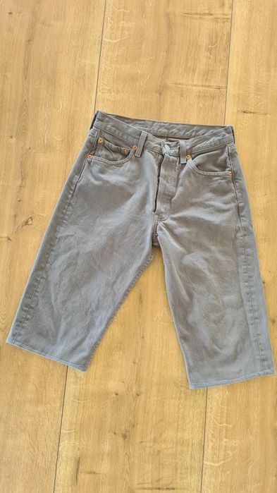 Krótkie spodenki Szorty Levis Levi's 501. Szare Brązowe. Rozmiar W29