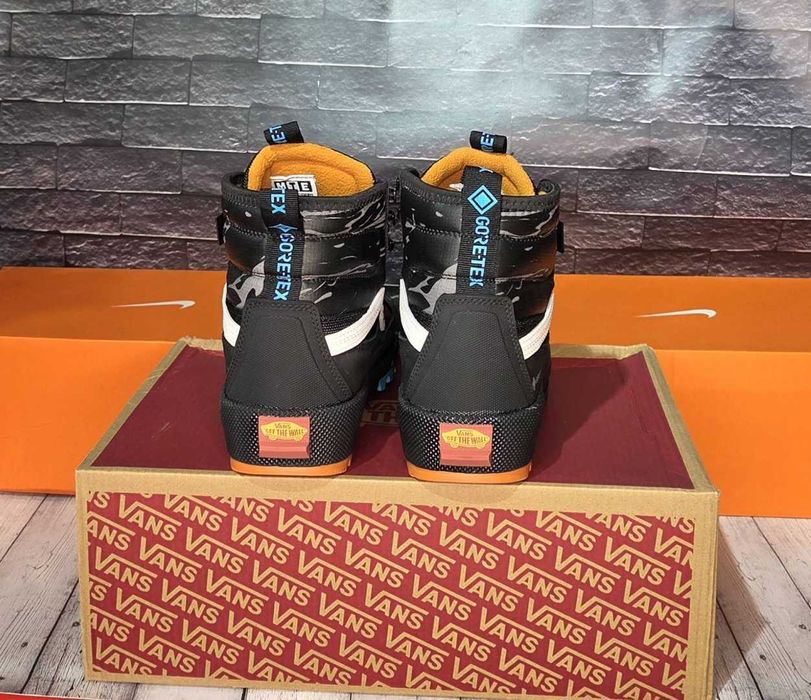 !БЕЗ Передплат! Кросівки Vans SK8 Gore-Tex Black Blue