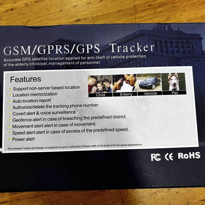 Localizador Rastreador GPS Tracker
