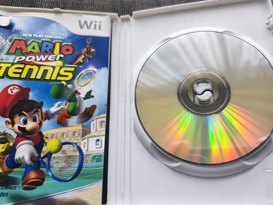 Liga ao Viana Mario Power Tennis Wii Nintendo