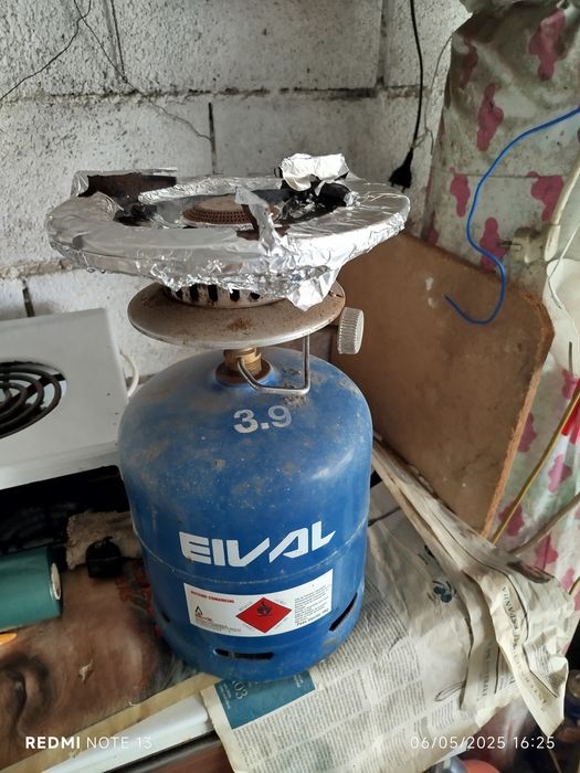 Fogão a gaz uma boca