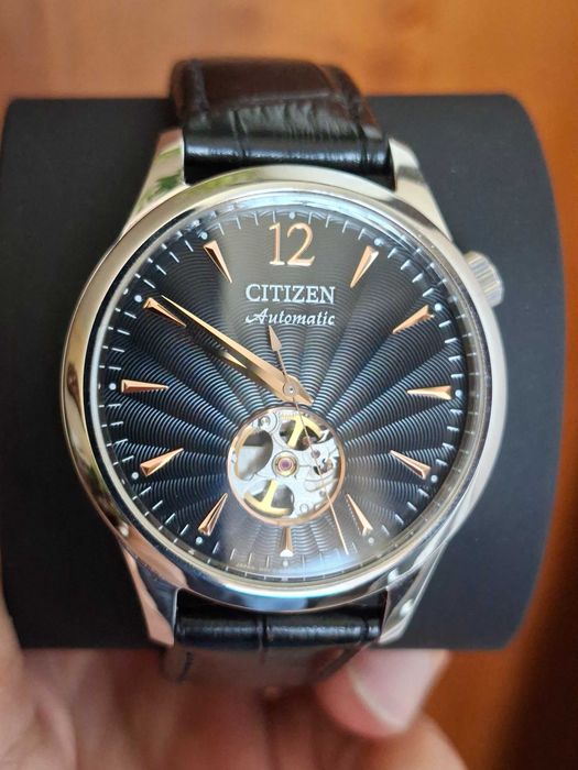 Zegarek męski Citizen Mechanical Classic Open Heart