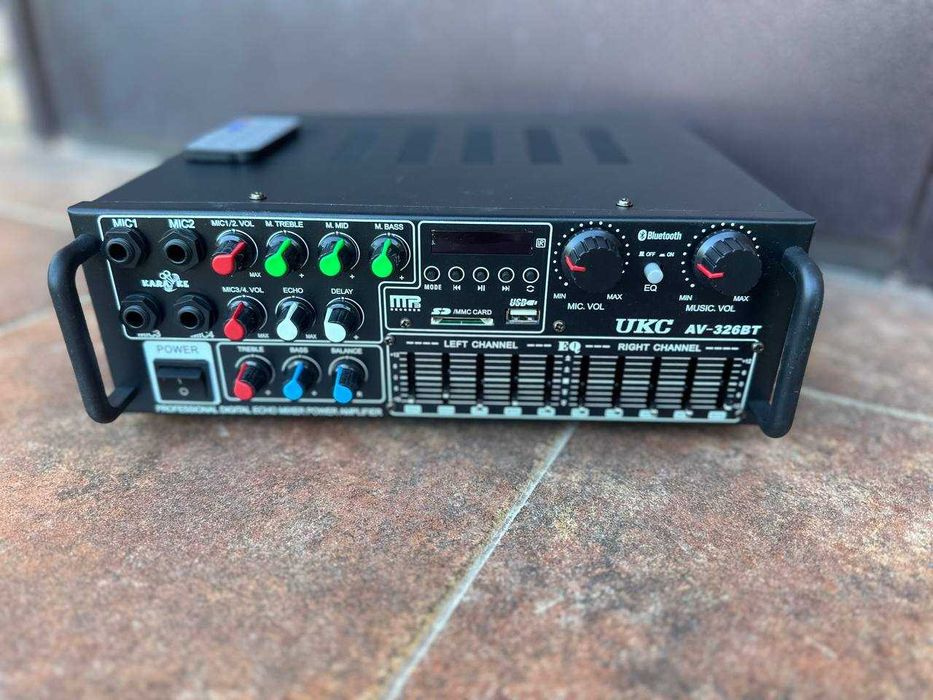 ‼️ Стерео усилитель звука, підсилювач звуку 2️⃣х1️⃣5️⃣0️⃣w. Bluetooth.