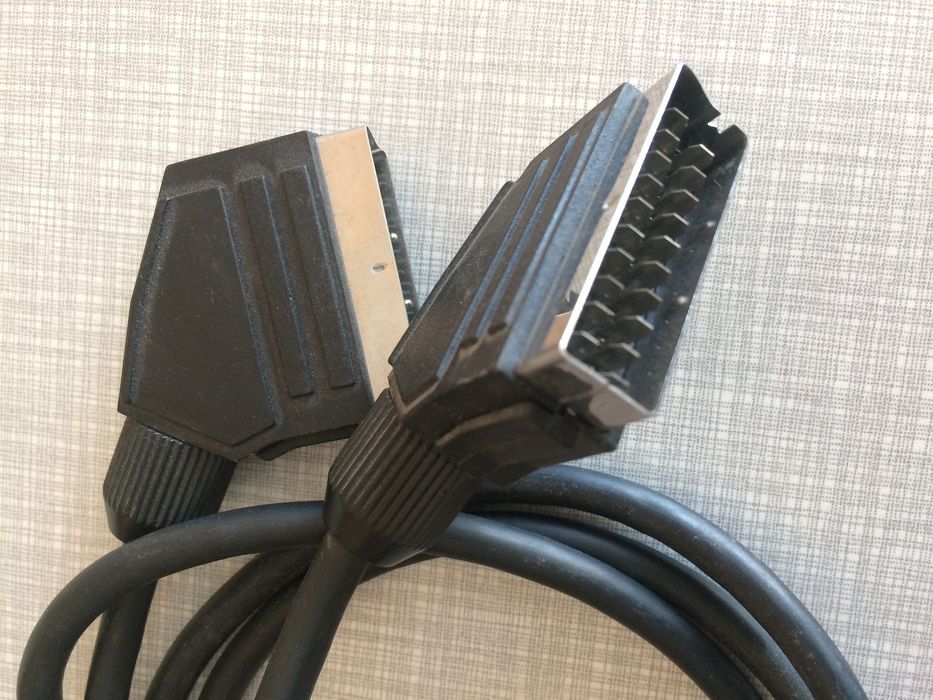 Kabel przewód złącze euro scart do telewizora TV magnetowidu, tunera