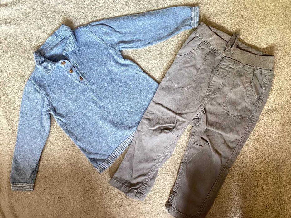 Пакет одежды на мальчика 9-12 месяцев