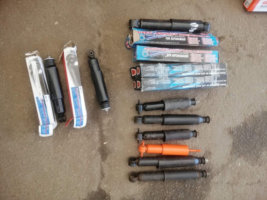 Амортизаторы Газель УАЗ  ГАЗ 53 ТАВРИЯ ВАЗ 2101-07,2121 2123 2108-10