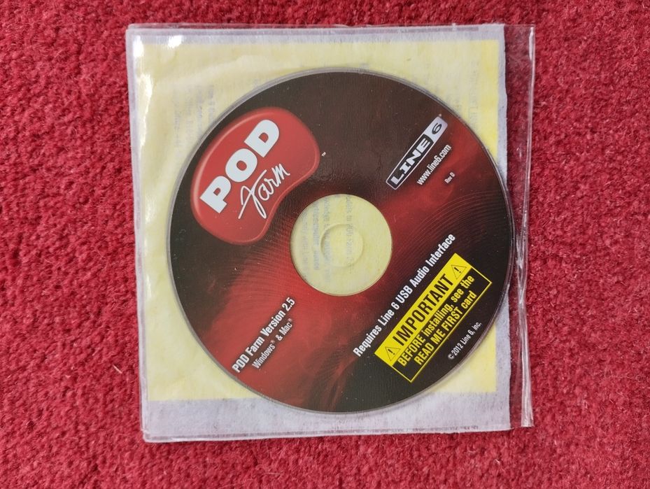 Interface USB Line 6 POD Studio UX2 (Novo)