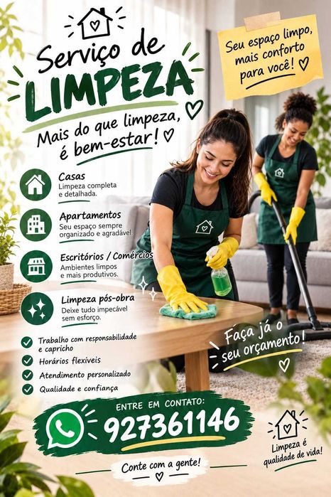LIMPEZAS PROFISSIONAIS