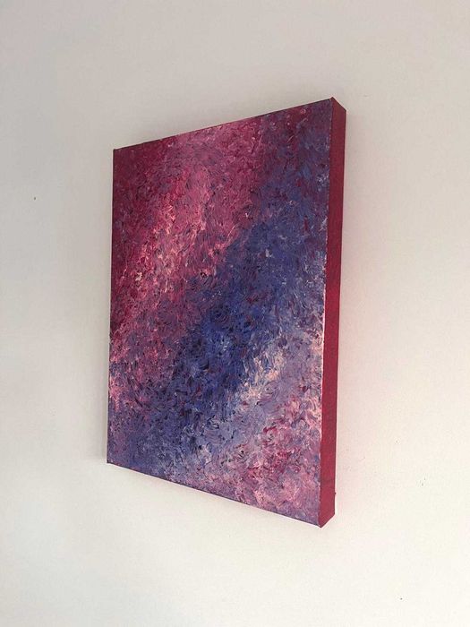 Quadro - Pintura abstrata - Acrílico sobre tela